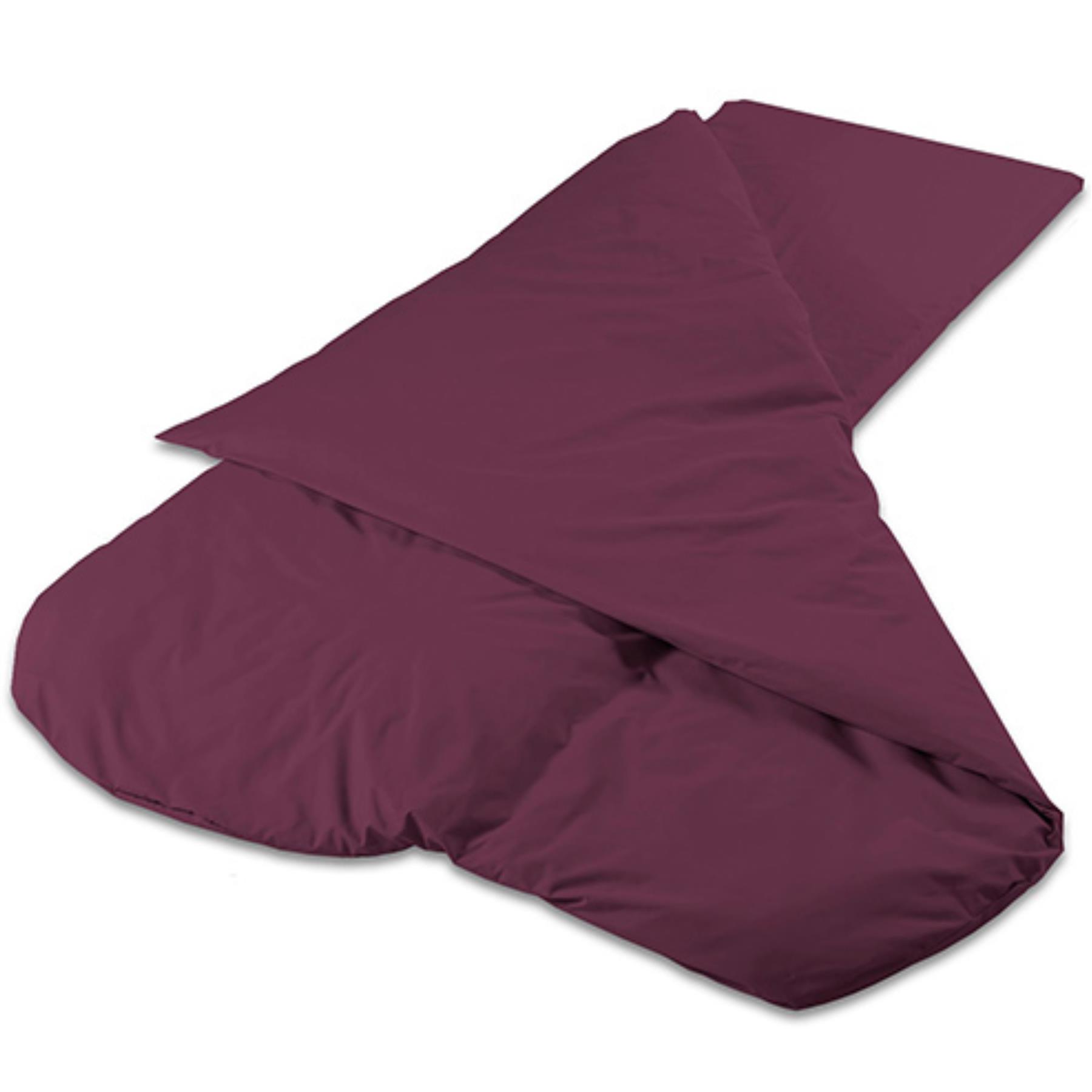 Duvalay Compact Plum 4.5Tog 66cm Sleeping Bag│For Boats Campervan Motorhome│InUK