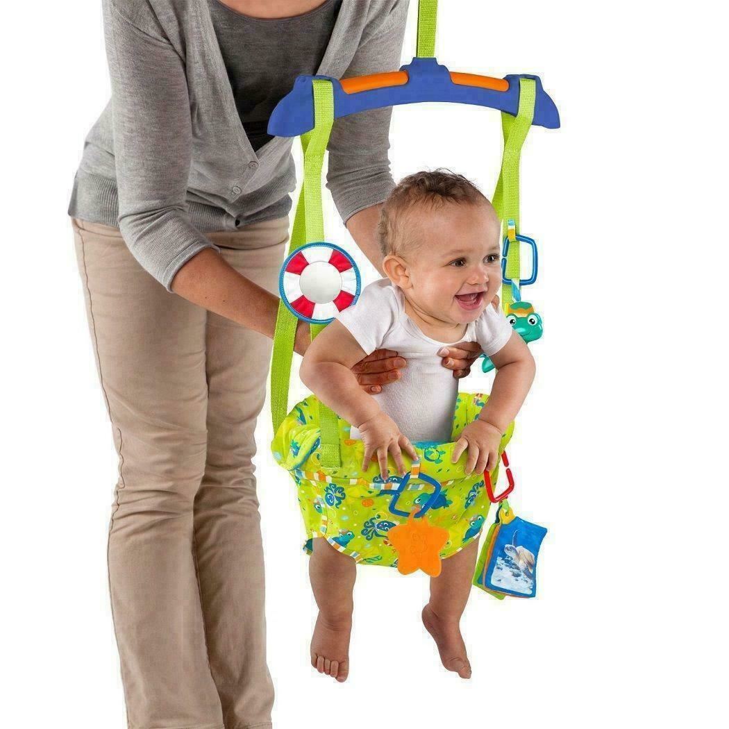 Baby Einstein Sea & Discover Adjustable Door Jumper/ Bouncer│With