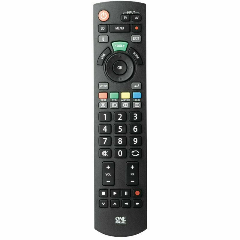 One For All Replacement Panasonic TV Remote Control│No Setup Required