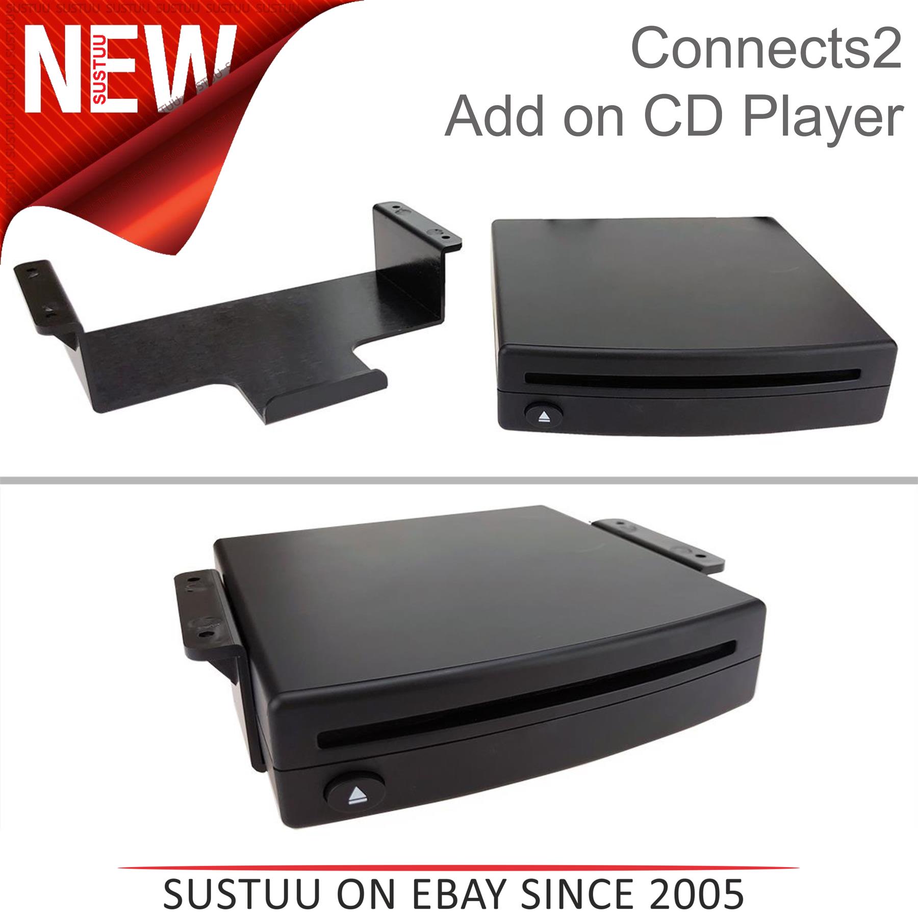 Connects2 Add on CD Player For Vehicles Without a CD Mech│USB Direct