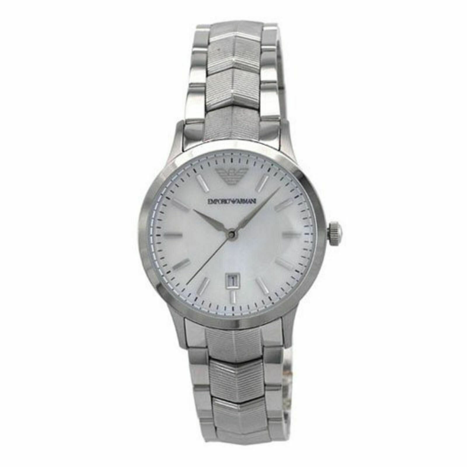 Women's silver emporio armani watch Outlet