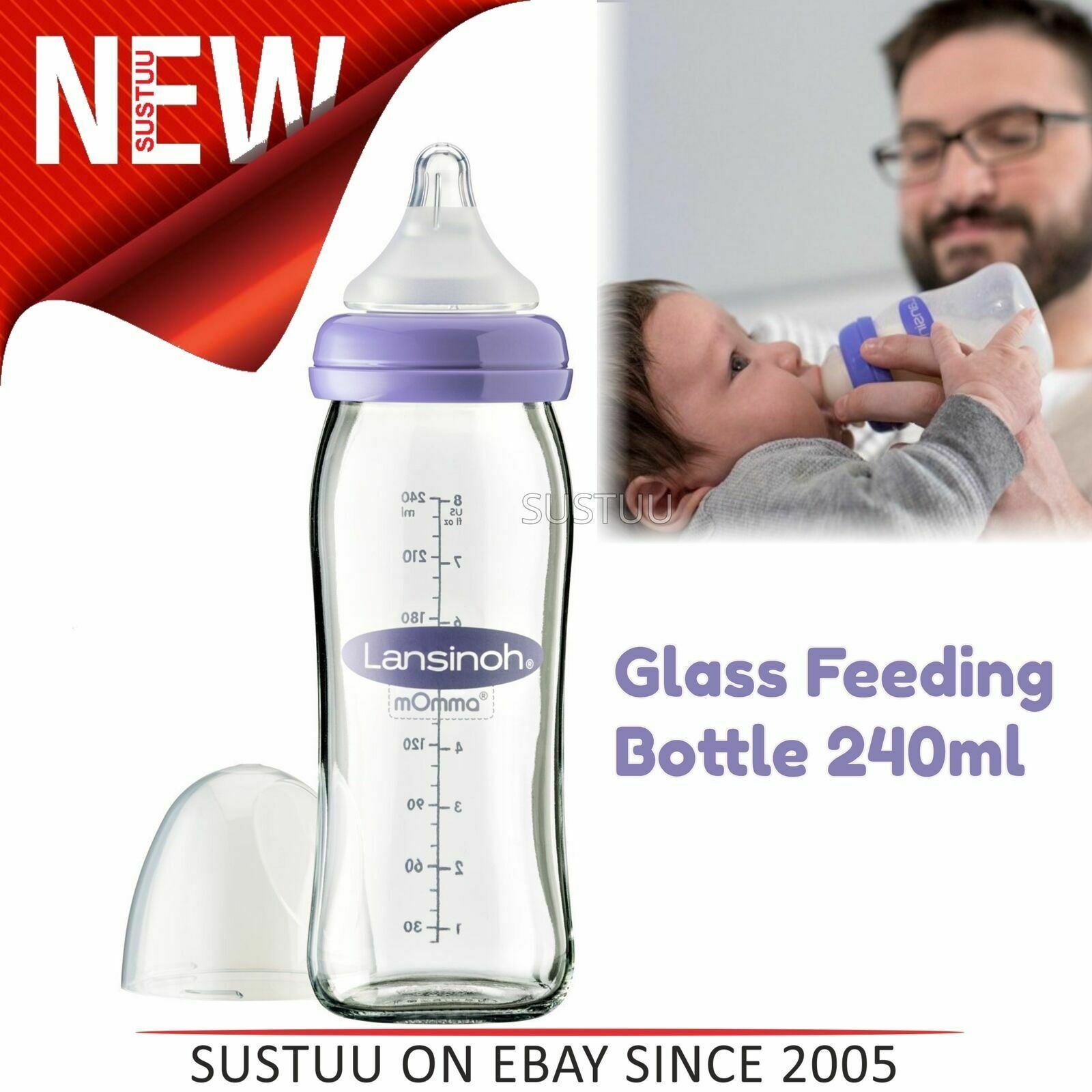 lansinoh glass bottles