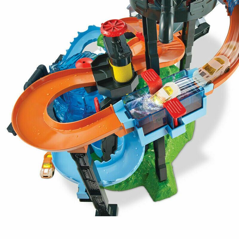 Hot Wheels City Ultimate Gator Car Wash Kit¦Kid's Connectable Toy Play