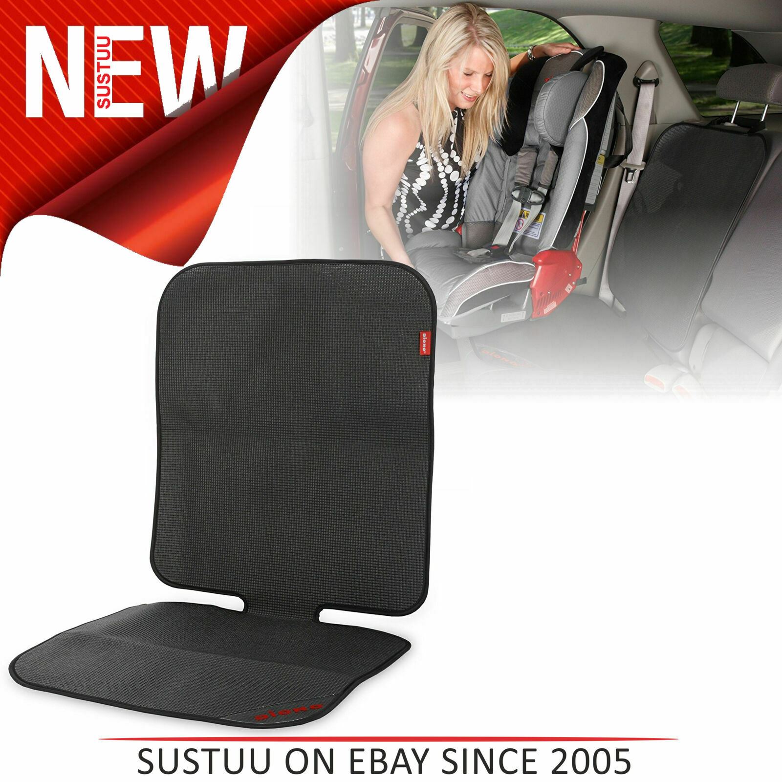 Black Diono Universal Seat Anti Slip Grip It Non Slip Surface Mat