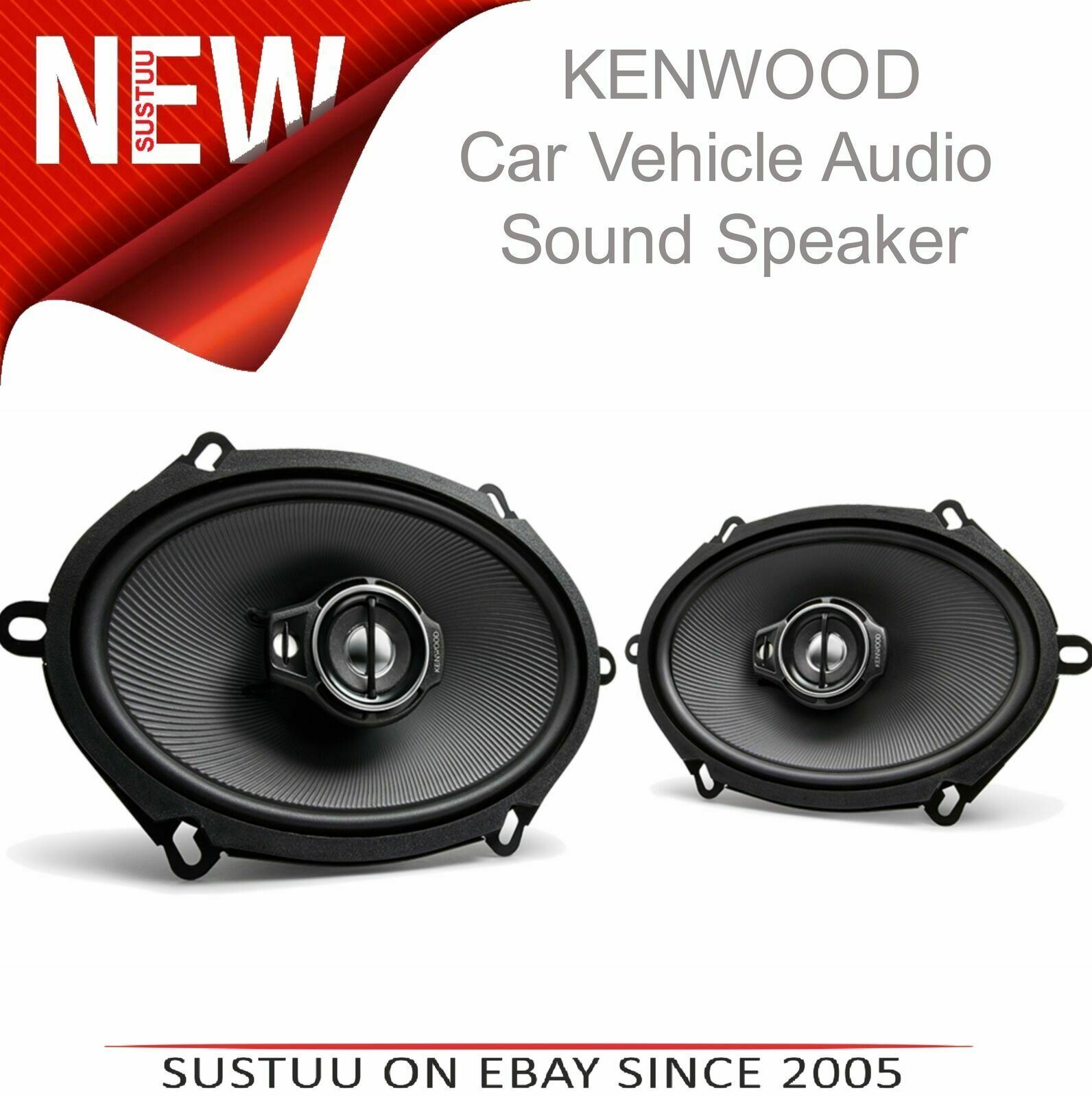 COPPIA ALTOPARLANTI KICKER FX-46 COASSIALE ELLITTICO OVALI 10x15cm 150W