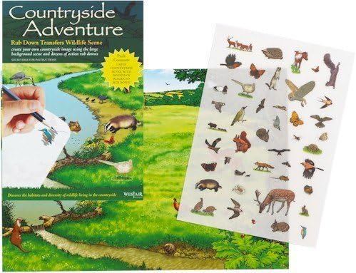 Educational Rub Down Transfer Activity Packs Full Range - Picture 4 of 15