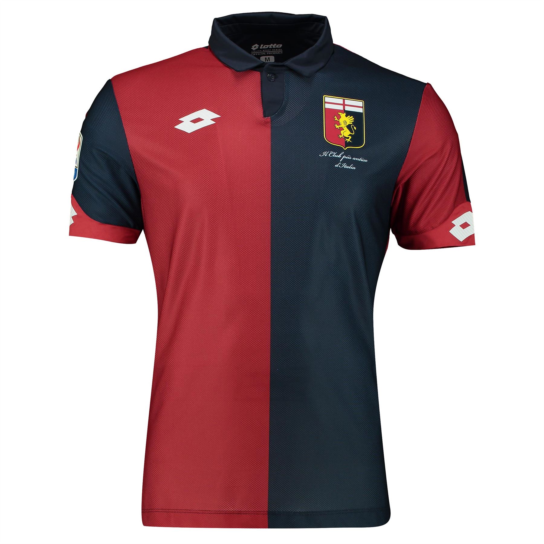 Lotto Mens Gents Football Soccer Genoa Home Shirt Jersey Top 201617 eBay