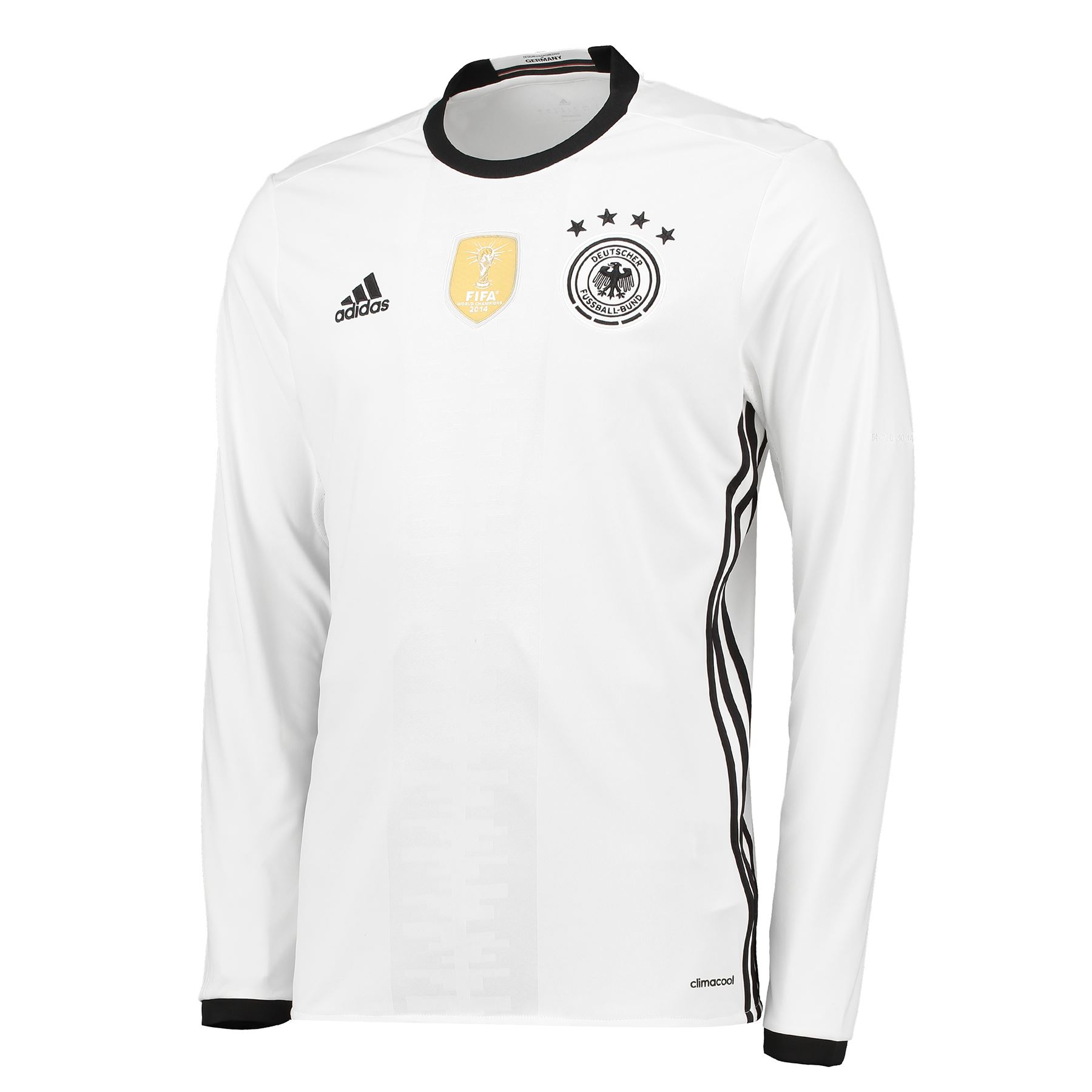 adidas Mens Germany Football Team Home Shirt Kit Euro 2016 Long Sleeve