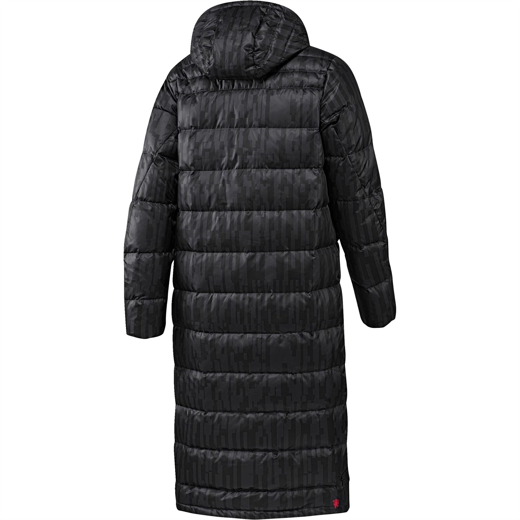 adidas Mens Gents Football Soccer Manchester United Longer Down Jacket