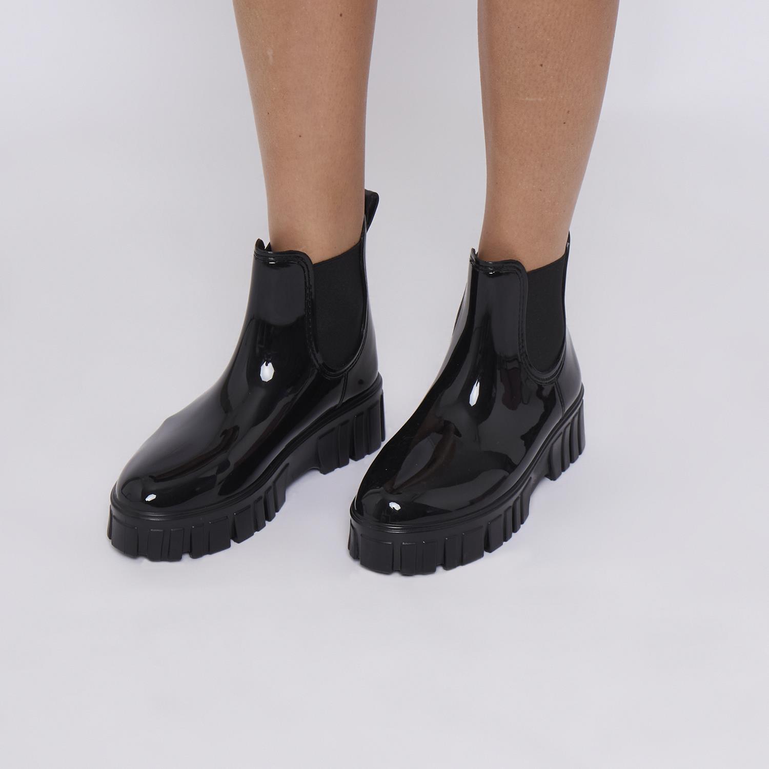 Botas de agua para mujer Botas Chelsea Botas de lluvia impermeables Botas de agua - Imagen 9 de 9