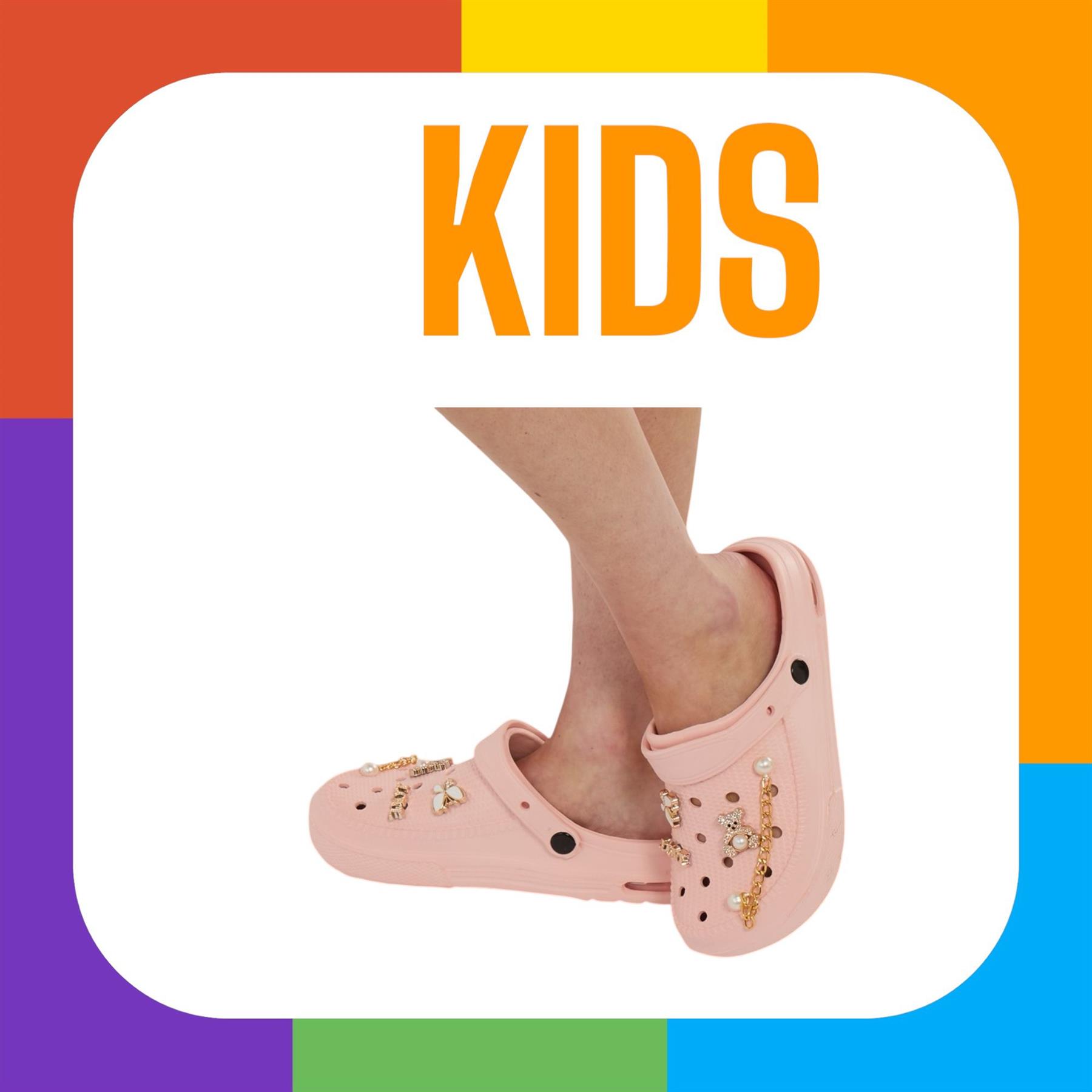 Zuecos gruesos para niños con divertidos dijes extraíbles cómodos zapatos sin cordones de verano - Imagen 13 de 17