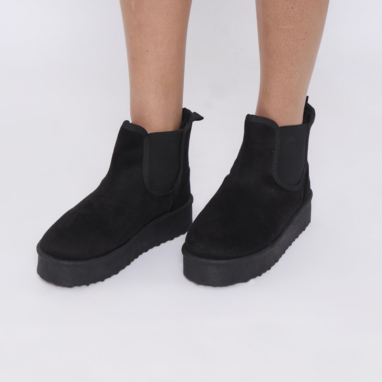 Botas Chelsea clásicas al tobillo botines de plataforma para damas botas de moda - Imagen 9 de 13