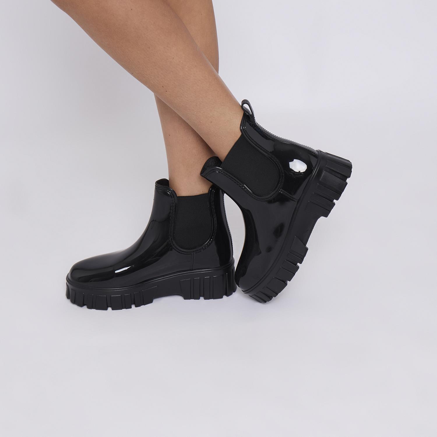 Botas de agua para mujer Botas Chelsea Botas de lluvia impermeables Botas de agua - Imagen 7 de 9
