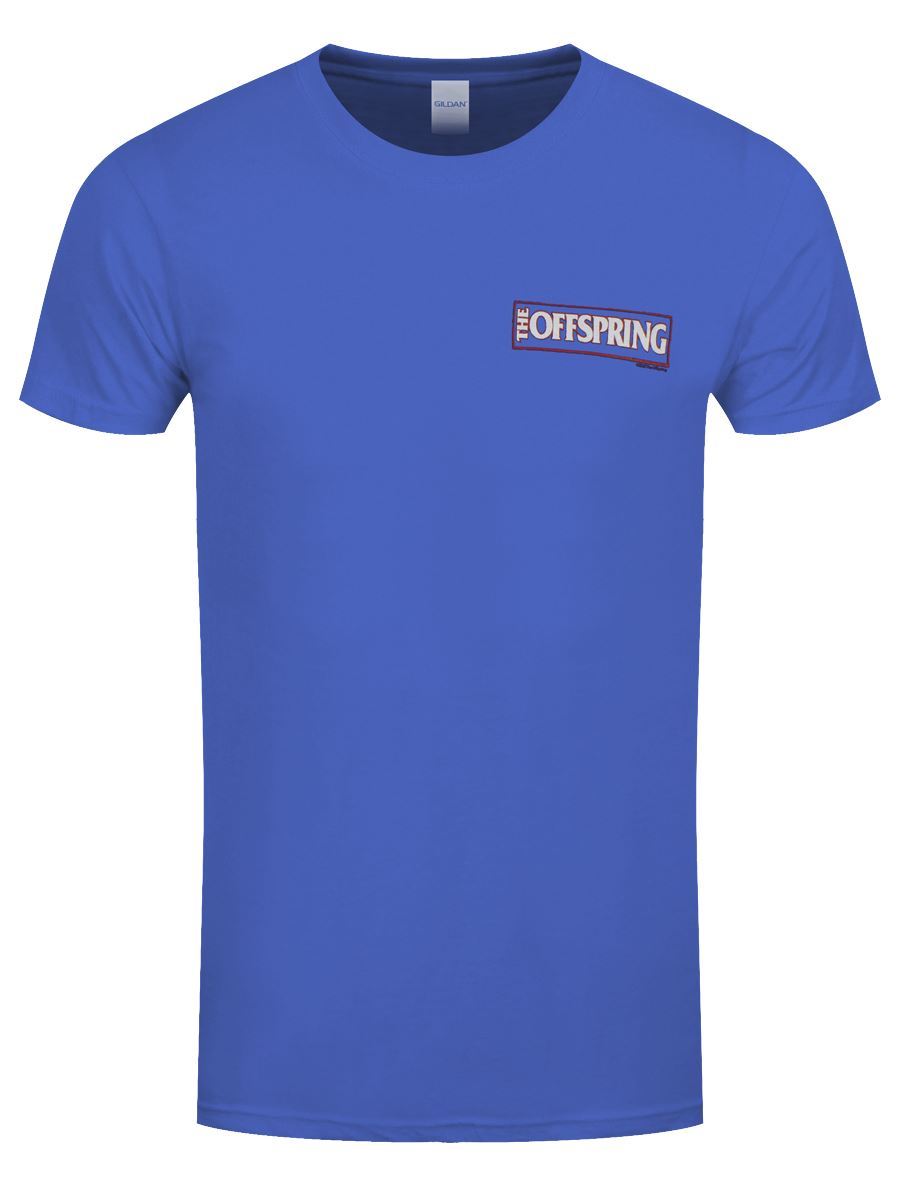 The Offspring White Guy Mens Blue T-Shirt - Picture 9 of 15