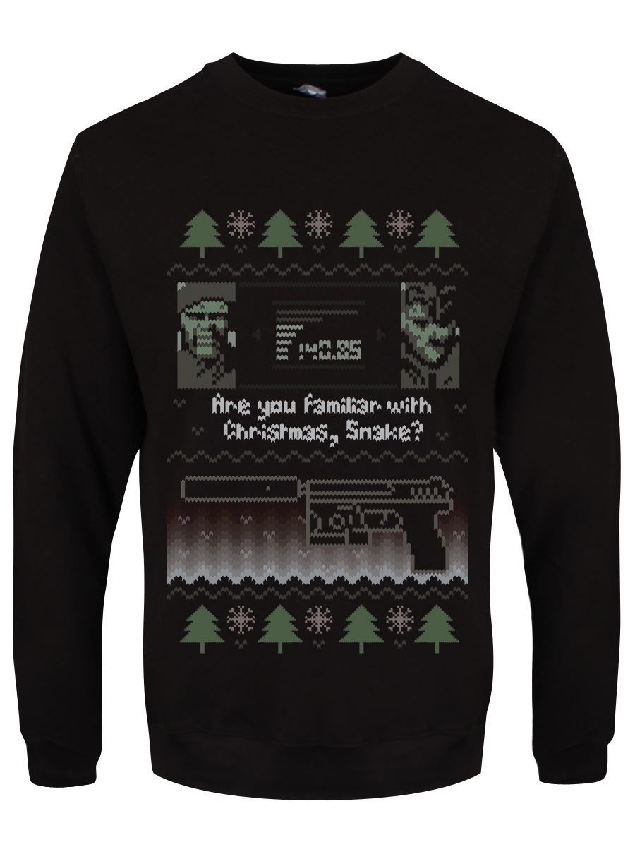 Kennen Sie Weihnachtsschlange? Weihnachtspullover Herren schwarz - Bild 16 von 21