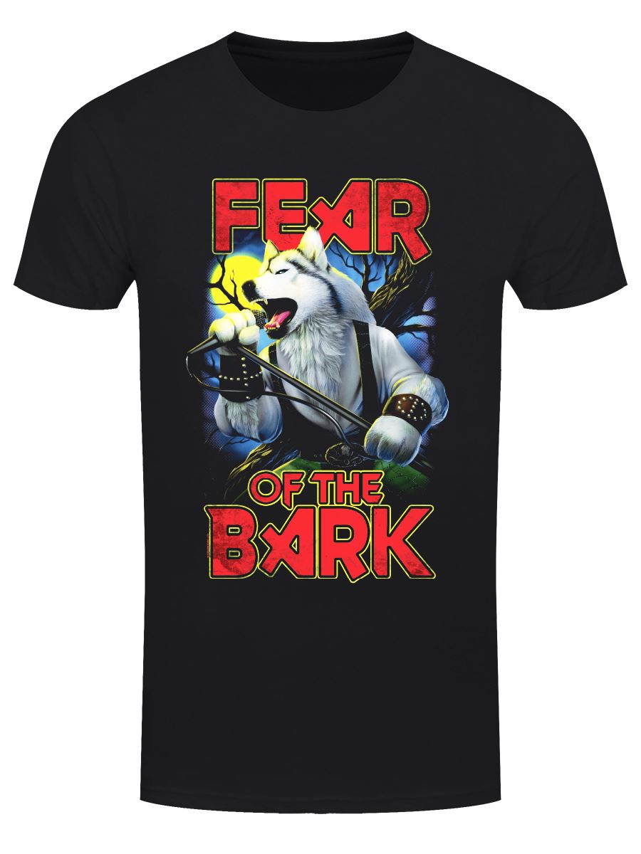 Playlist Pets Fear of the Bark Herren T-Shirt schwarz - Bild 1 von 12