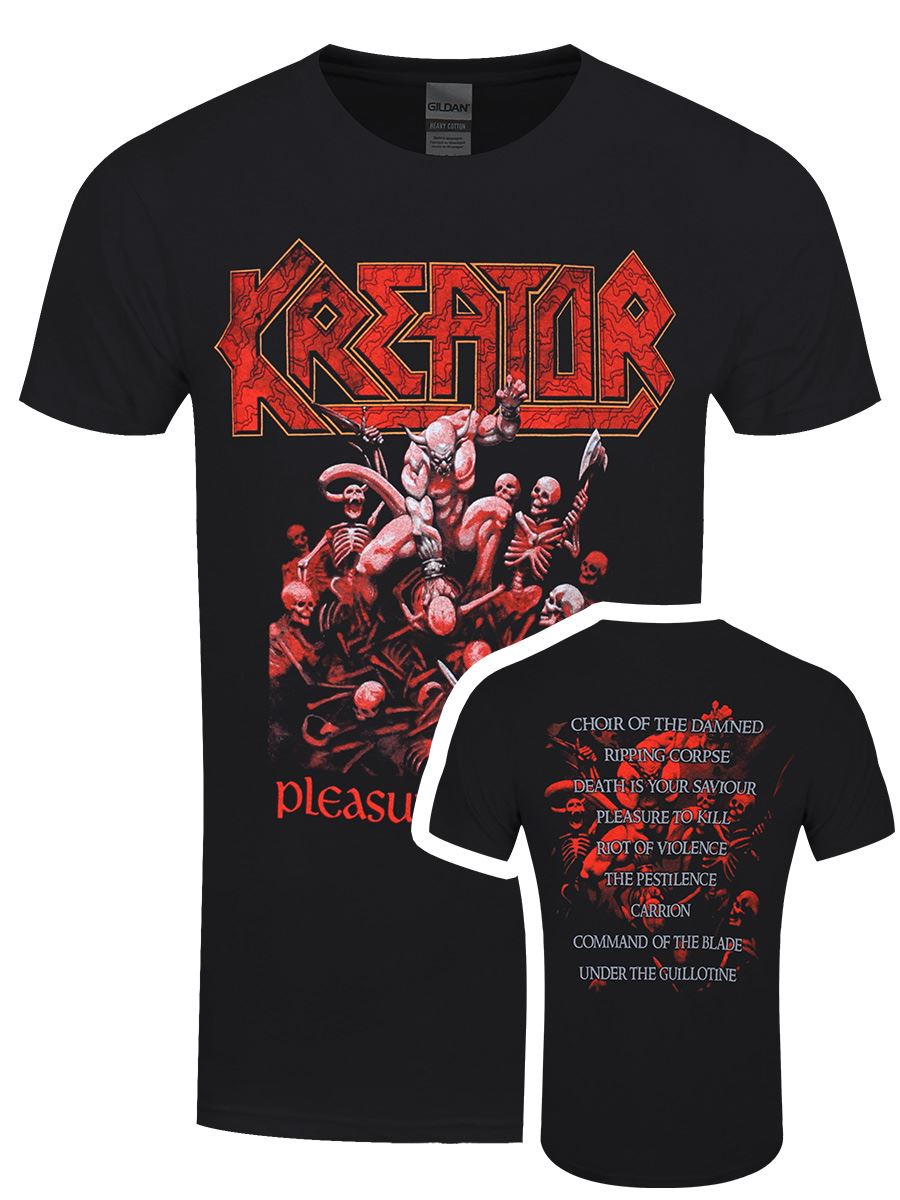 Kreator Pleasure To Kill Mens Black T-Shirt - Picture 13 of 15