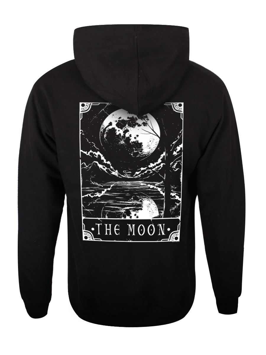 Deadly Tarot - The Moon Unisex Black Pullover Hoodie - Picture 5 of 26