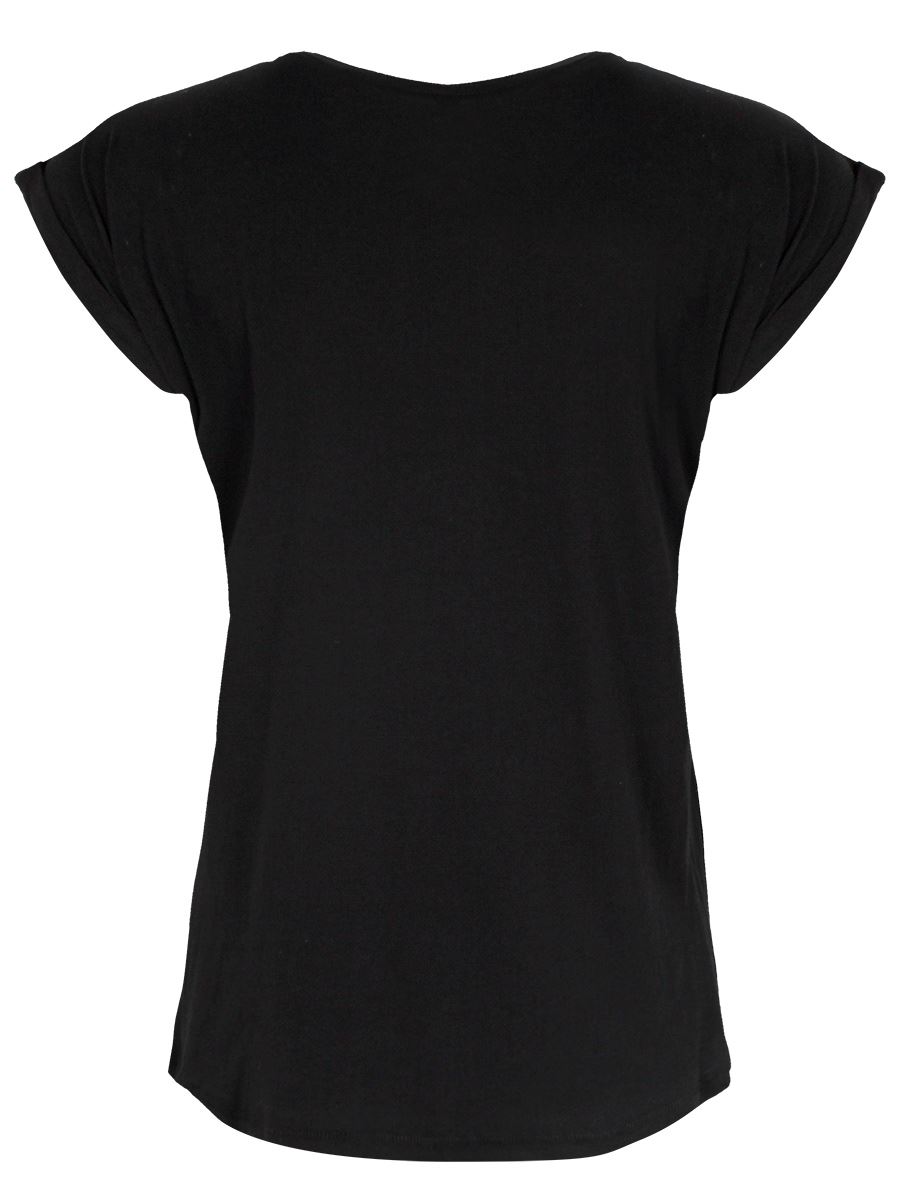 Nope Ouija Ladies Black Premium T-Shirt - Picture 4 of 12