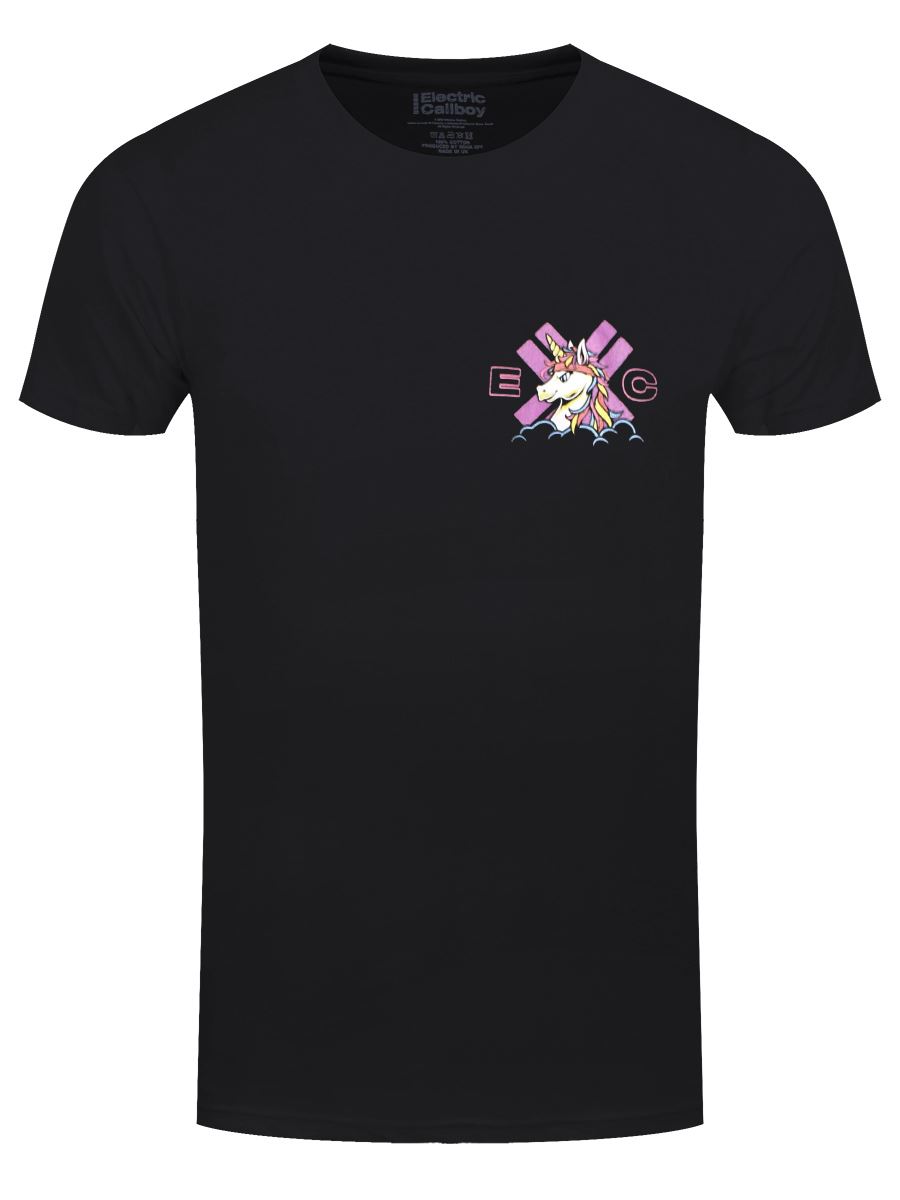 Electric Callboy Spaceman Einhorn Herren T-Shirt schwarz - Bild 3 von 15