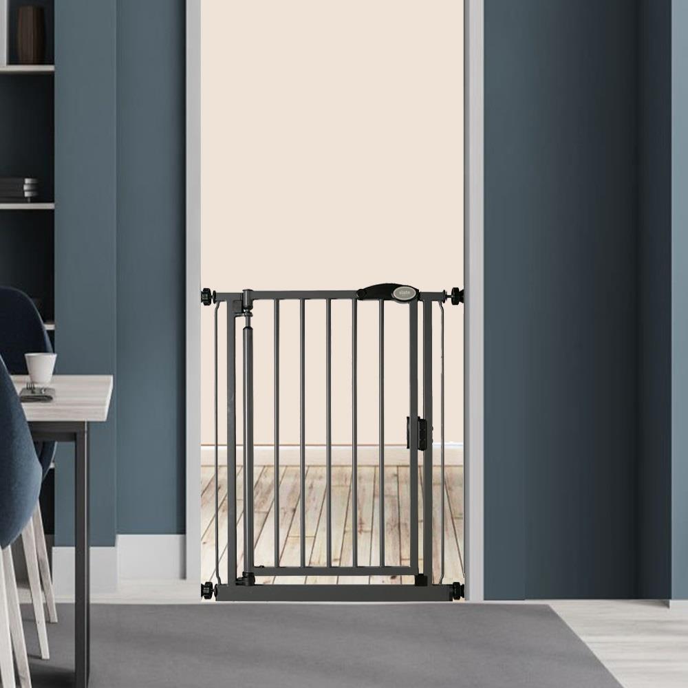 Safetots Baby Gate, Self Closing Safety Gate, White Pressure Range 75cm - 161cm - Produktbild 1