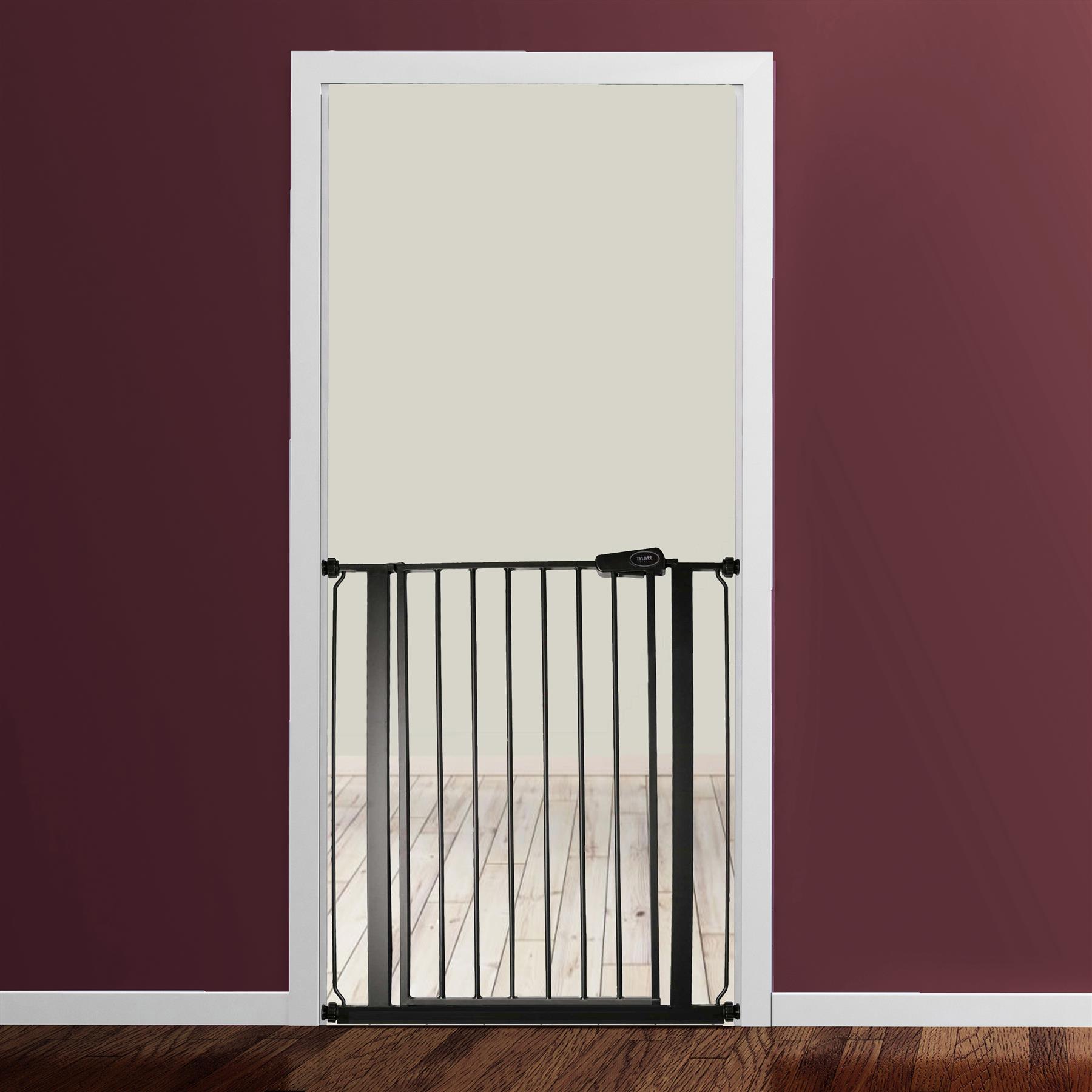 Bettacare Baby Gate, Child and Pet Gate, Extra Tall Black Range 68.5cm - 147.4cm - Picture 52 of 107