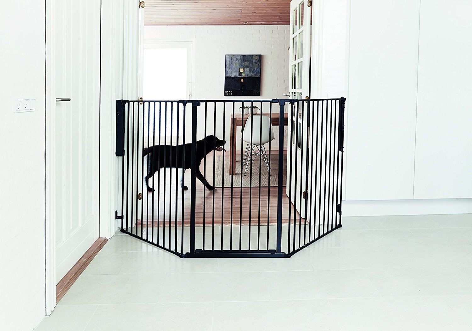 BabyDan Extra Tall Pet Gate Durable Large Dog Barrier Safety Gate 90