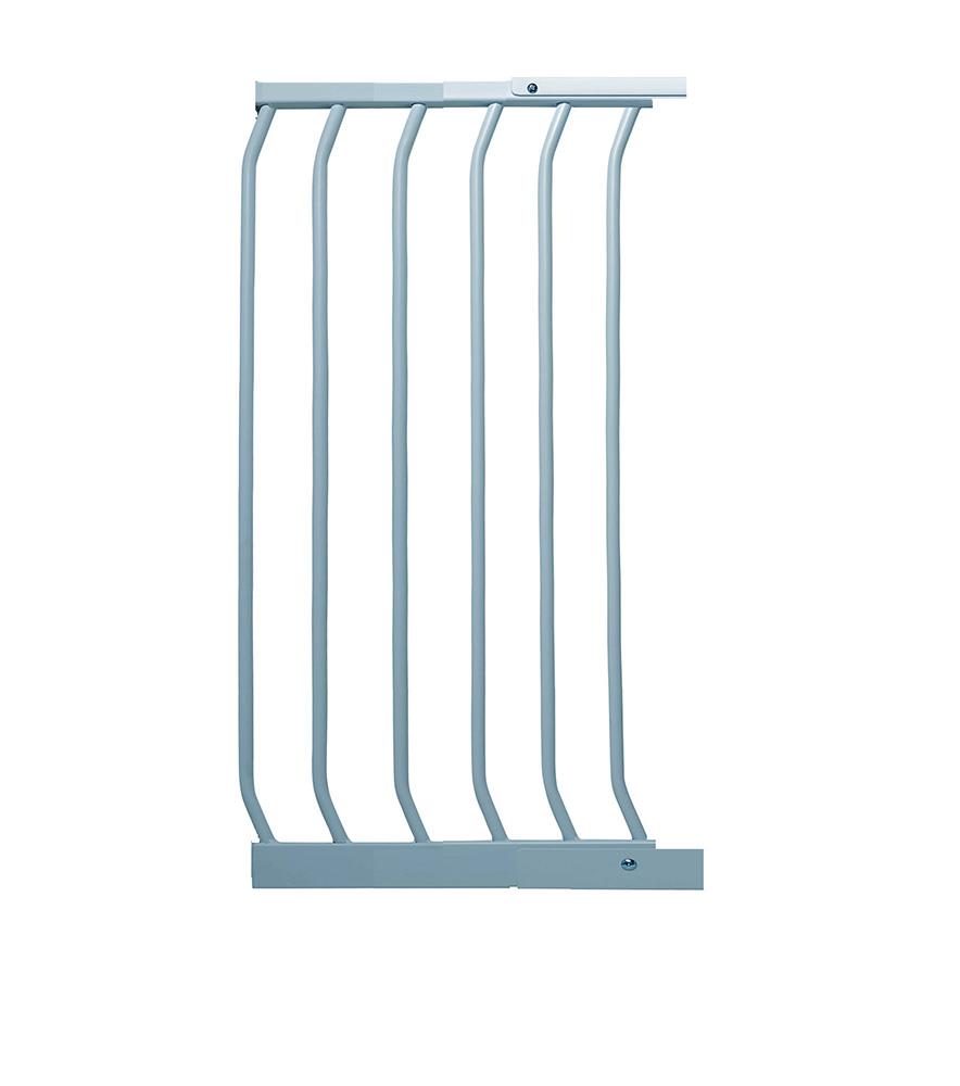 Safetots Baby Gate, Tall Safety Gate Curved Top Grey Range 71cm - 280cm - Picture 10 of 37