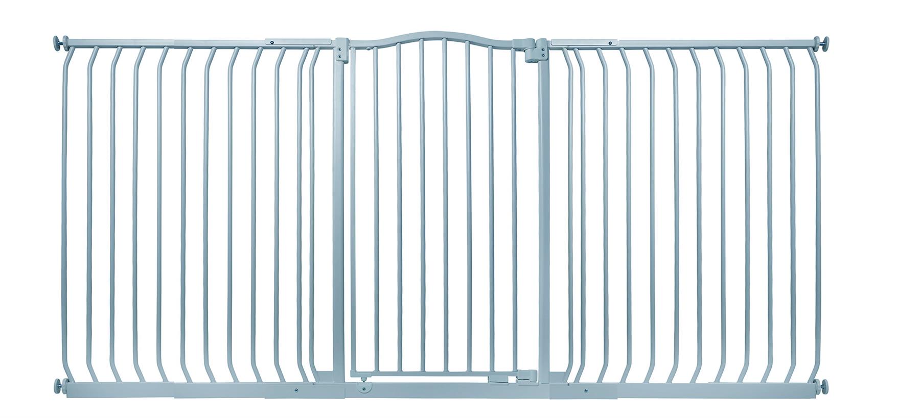 Safetots Baby Gate, Tall Safety Gate Curved Top Grey Range 71cm - 280cm - Picture 31 of 37