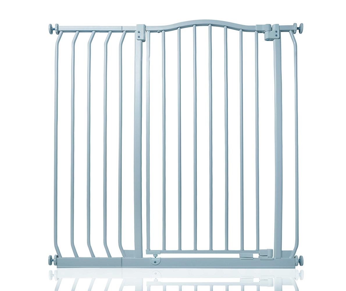 Safetots Baby Gate, Tall Safety Gate Curved Top Grey Range 71cm - 280cm - Picture 17 of 37