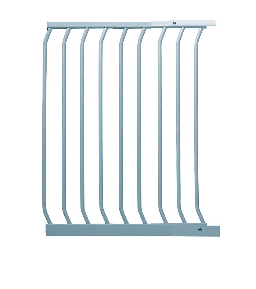 Safetots Baby Gate, Tall Safety Gate Curved Top Grey Range 71cm - 280cm - Picture 12 of 37