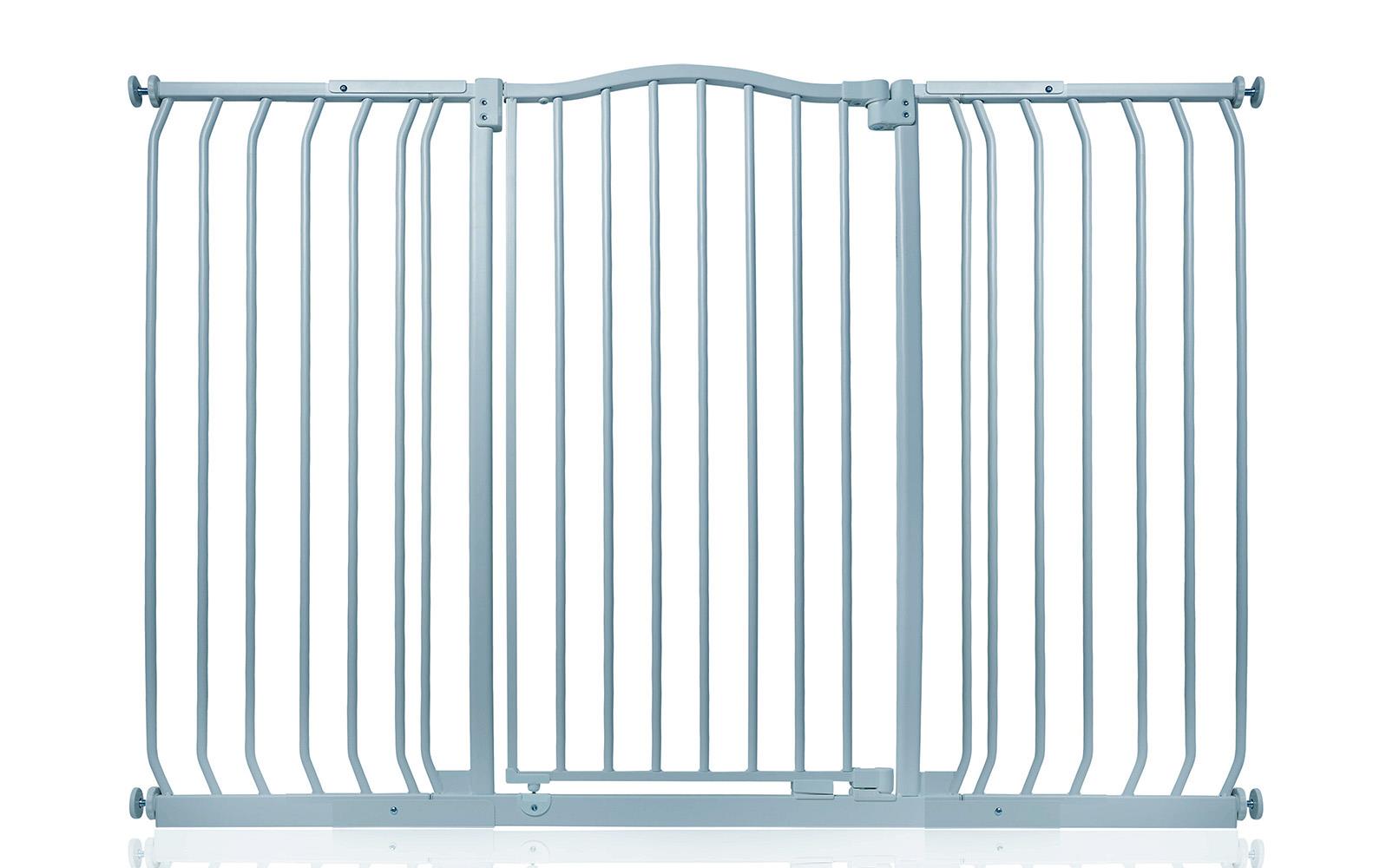 Safetots Baby Gate, Tall Safety Gate Curved Top Grey Range 71cm - 280cm - Picture 23 of 37