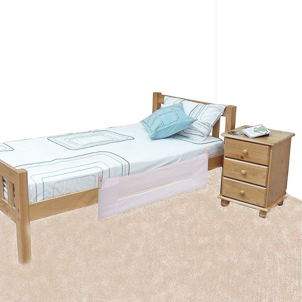 Safetots Premium Bed Rail Mesh Kids Bedguard Portable Toddler Bed Guard