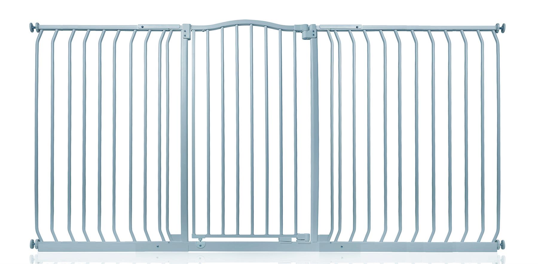 Safetots Baby Gate, Tall Safety Gate Curved Top Grey Range 71cm - 280cm - Picture 29 of 37
