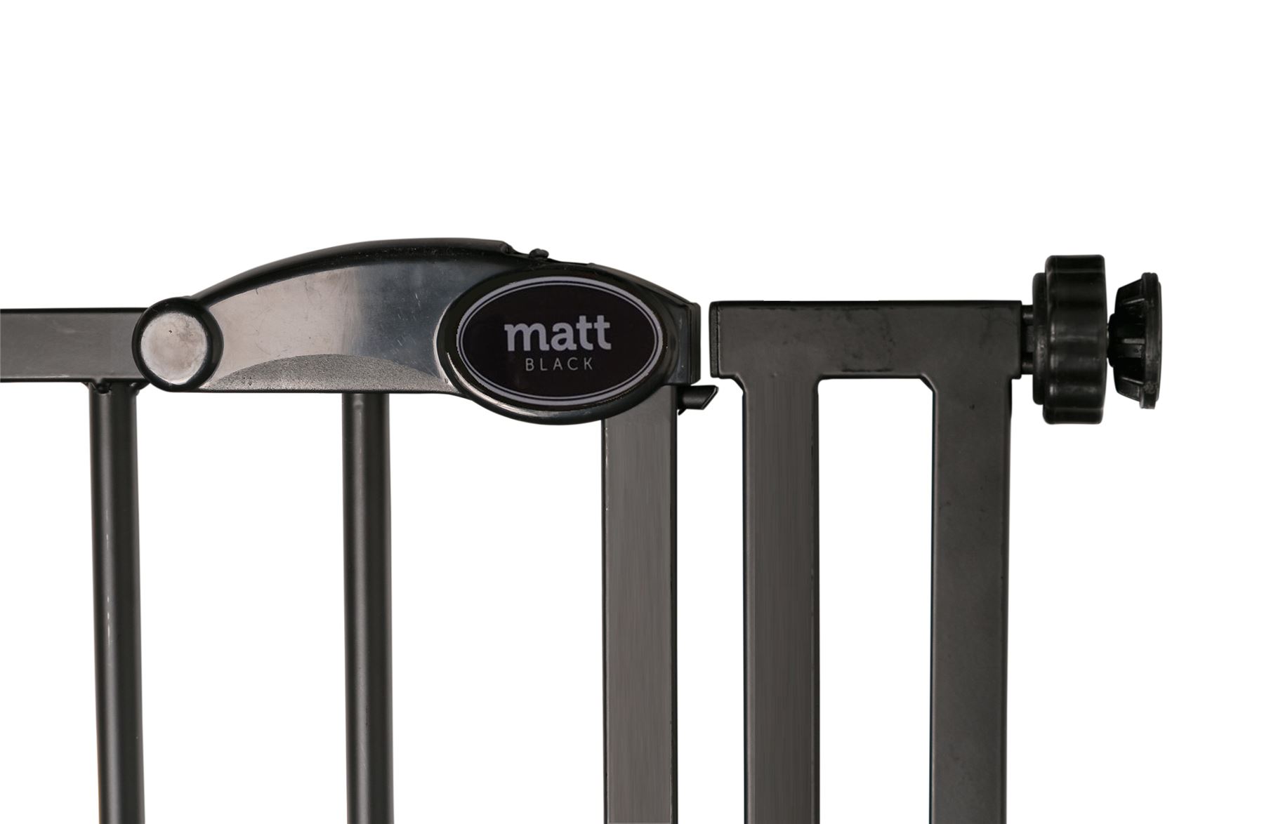 Safetots Baby Gate, Self Closing Safety Gate, Matt Black, Pressure Gate Range - Picture 104 of 112