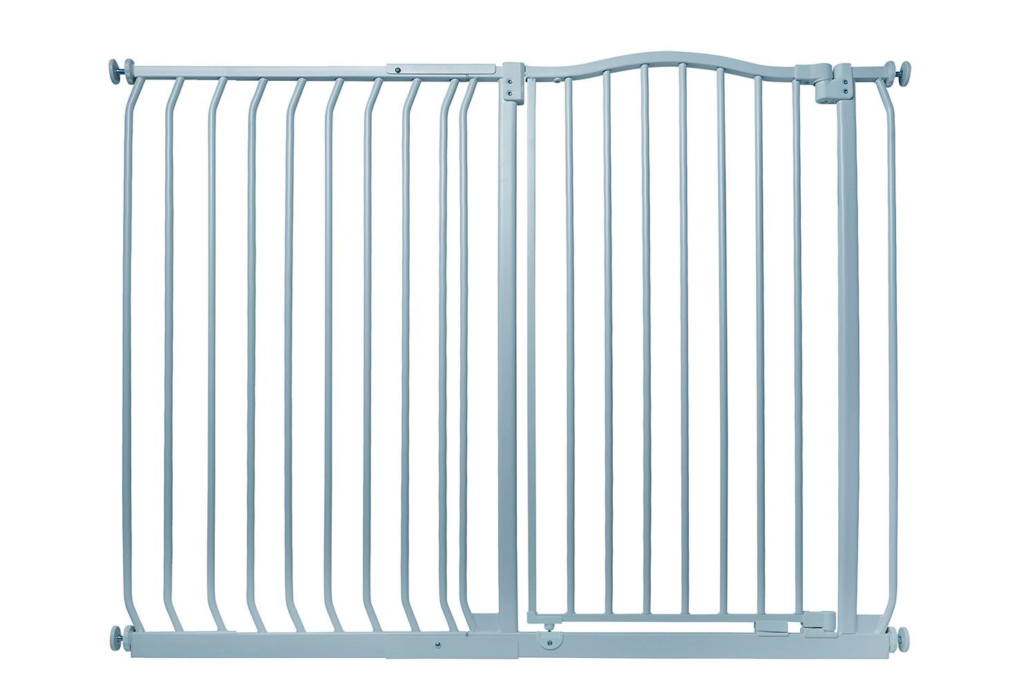 Safetots Baby Gate, Tall Safety Gate Curved Top Grey Range 71cm - 280cm - Picture 21 of 37