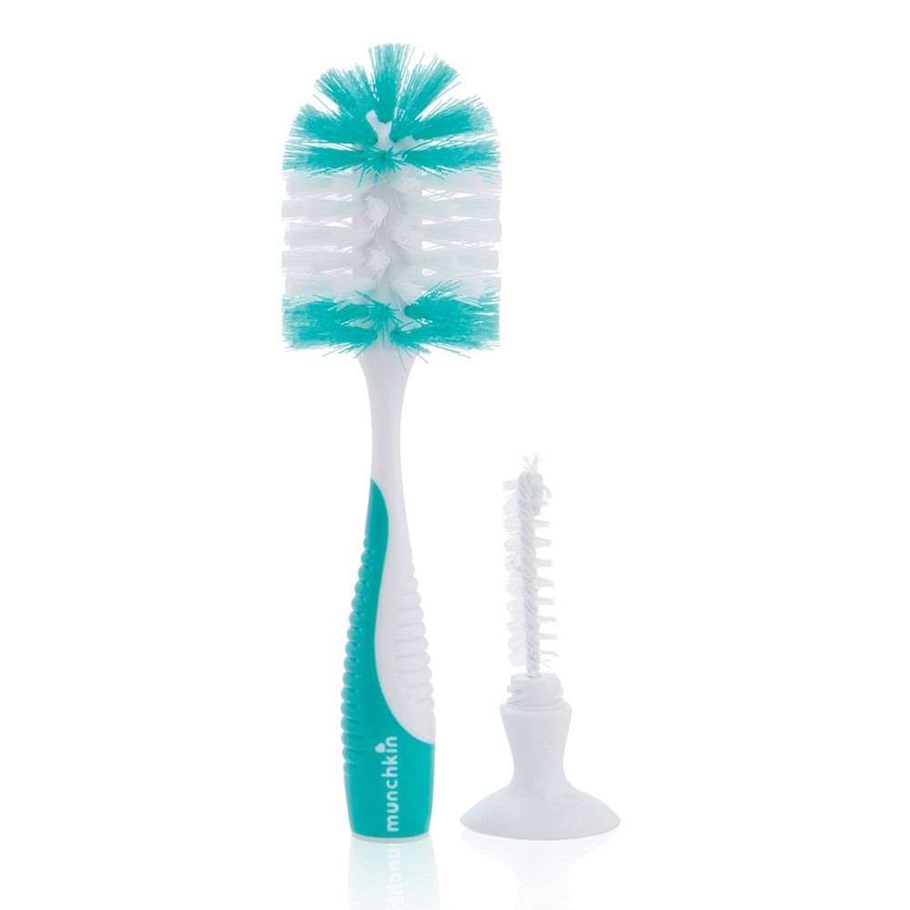 Munchkin Deluxe Bottle Brush Baby Bottle Brush Cleaner Various colour Option eBay
