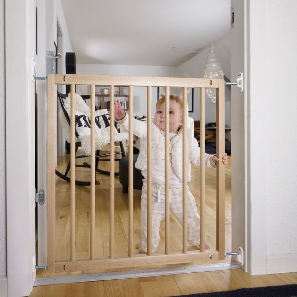 BabyDan No Trip Wooden Safety Baby Stair Gate Wall Mounted Stair Gate 7278.5cm eBay