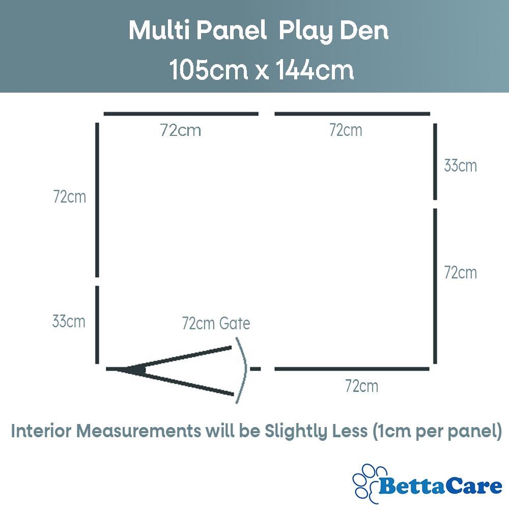 Bettacare Dog Pen, Metal and Wooden Pet Pen, All Sizes and Colours - Picture 18 of 37
