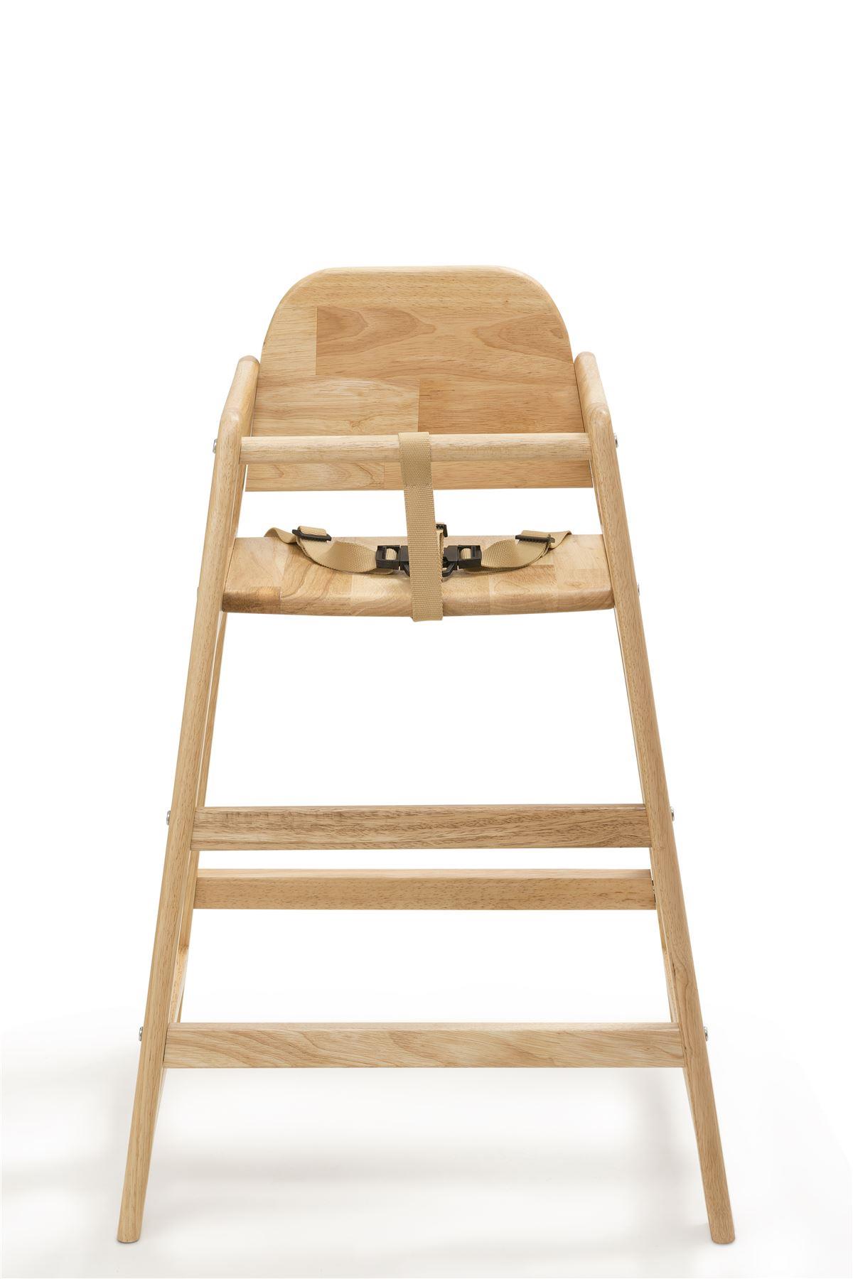 Safetots Simply Stackable Wooden High Chair Toddler Feeding Highchair