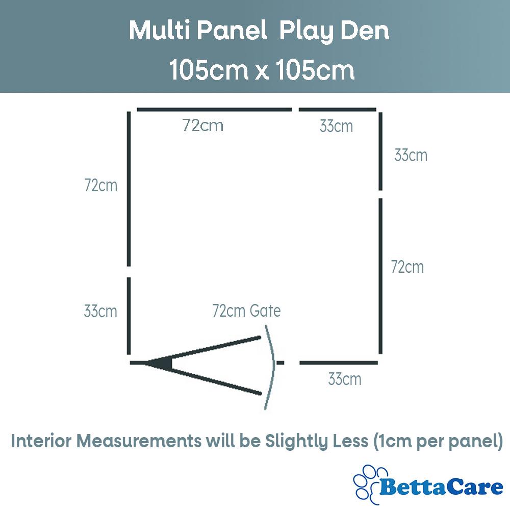 Bettacare Dog Pen, Metal and Wooden Pet Pen, All Sizes and Colours - Picture 15 of 37