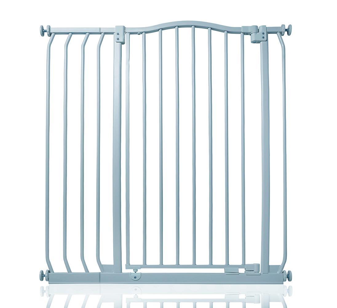 Safetots Baby Gate, Tall Safety Gate Curved Top Grey Range 71cm - 280cm - Picture 16 of 37