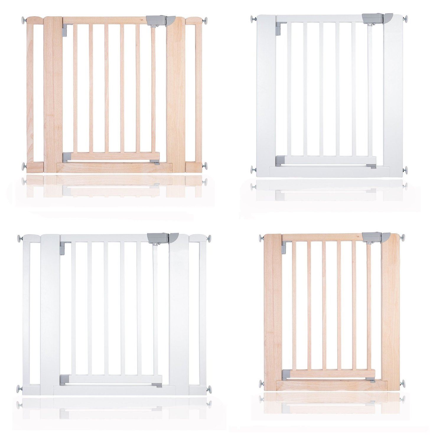 wooden pressure fit stair gate