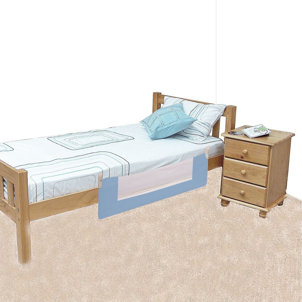 Safetots Premium Bed Rail Mesh Kids Bedguard Portable Toddler Bed Guard
