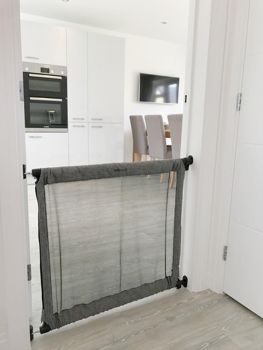 fabric safety gate