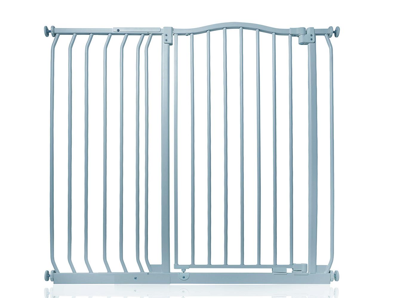 Safetots Baby Gate, Tall Safety Gate Curved Top Grey Range 71cm - 280cm - Picture 19 of 37