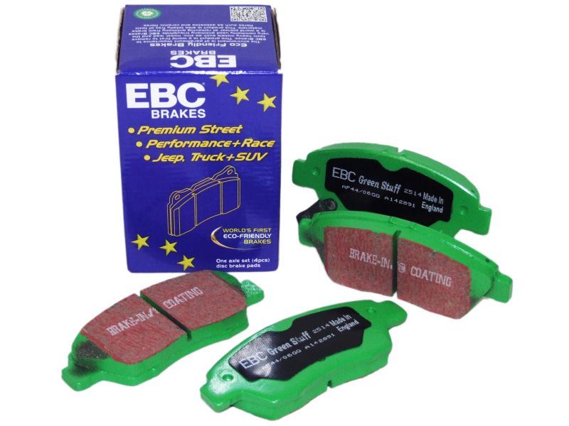 Disc Brake Pad Set-EBC 6000 Series Greenstuff Truck//SUV Brakes Disc Pads Front
