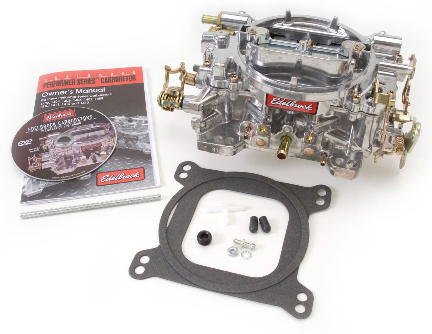 Edelbrock Carburetor Performer Series 4Barrel 600 CFM Manual Choke