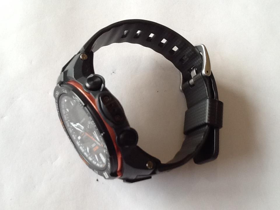 CASIO PROTREK 5365 BLACK ジャンク品 CASIO PROTREK PRW-6000Y-1JF 5365 電波ソーラー プロトレック