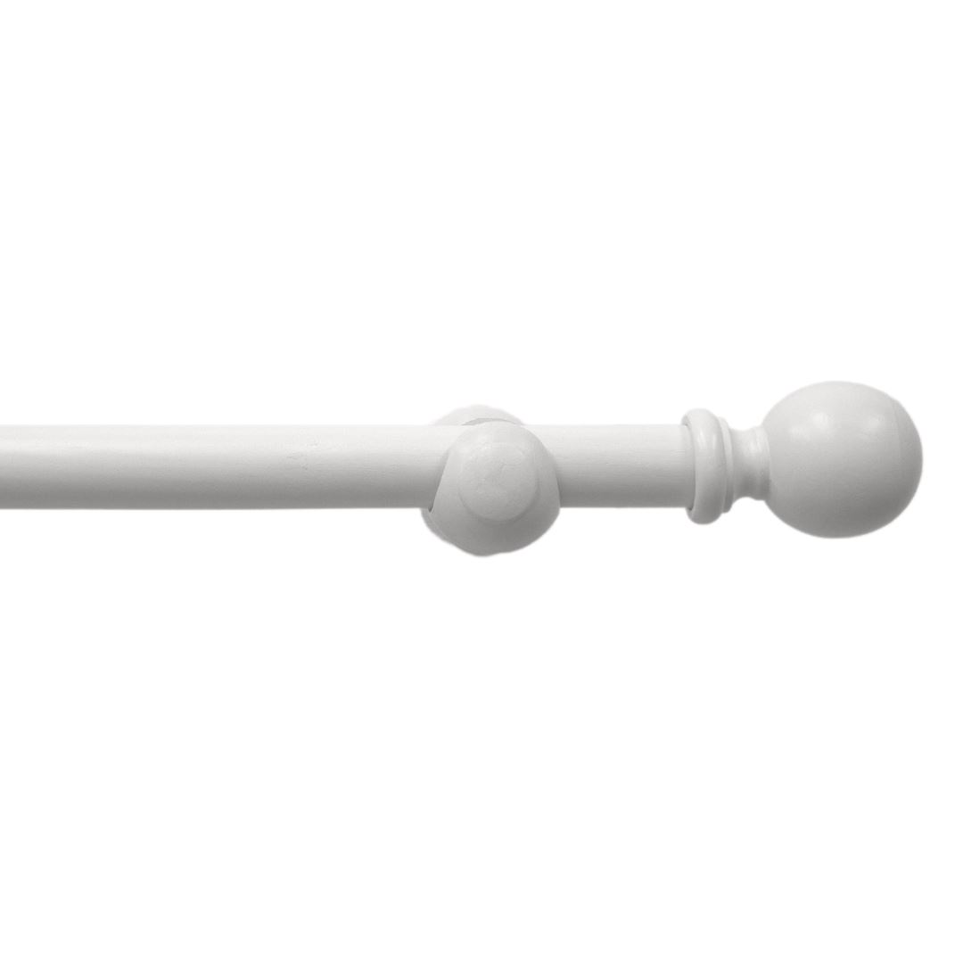 Eyelet Wooden Curtain Pole 28mm Pole Various Colours